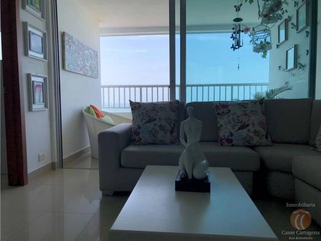 VENTA APARTAMENTO PALEMTTO 2 ALCOBAS VISTA AL MAR