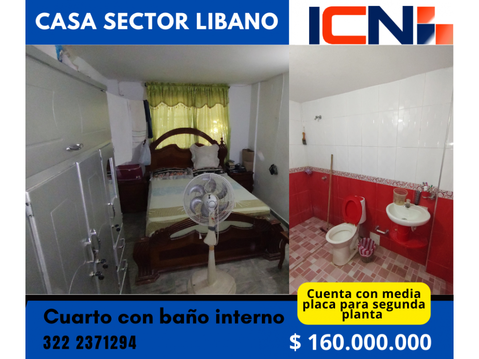 VENTA BARRIO LIBANO 2000