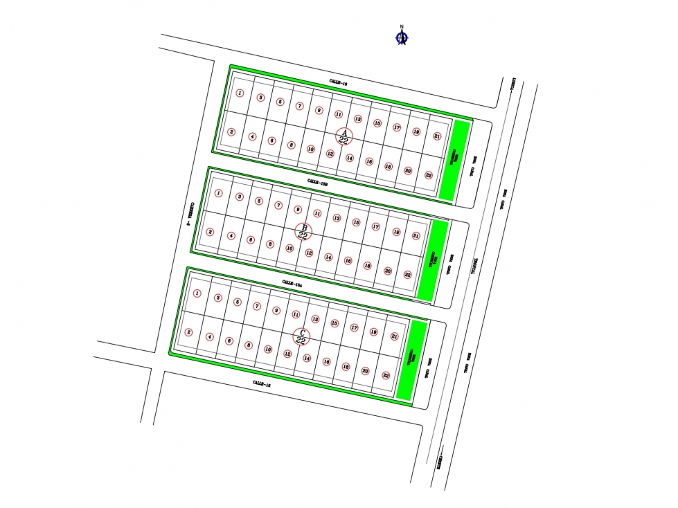 Lote para Anteproyecto de construcción de casas de interés social.