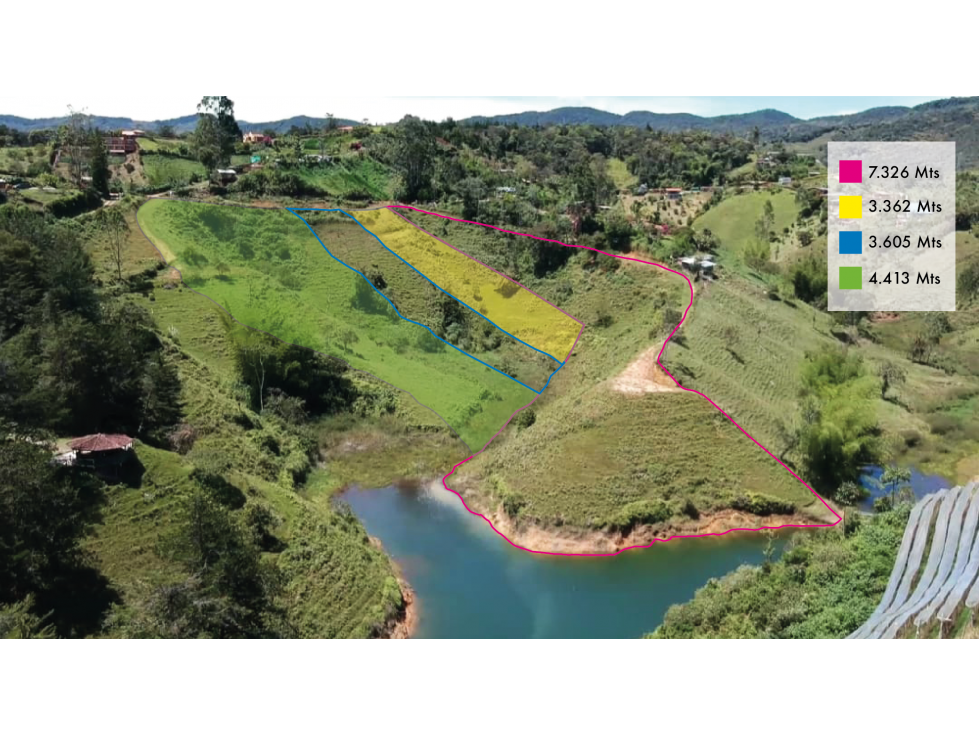 Venta de Lote Sector Vereda La Piedra Guatapé