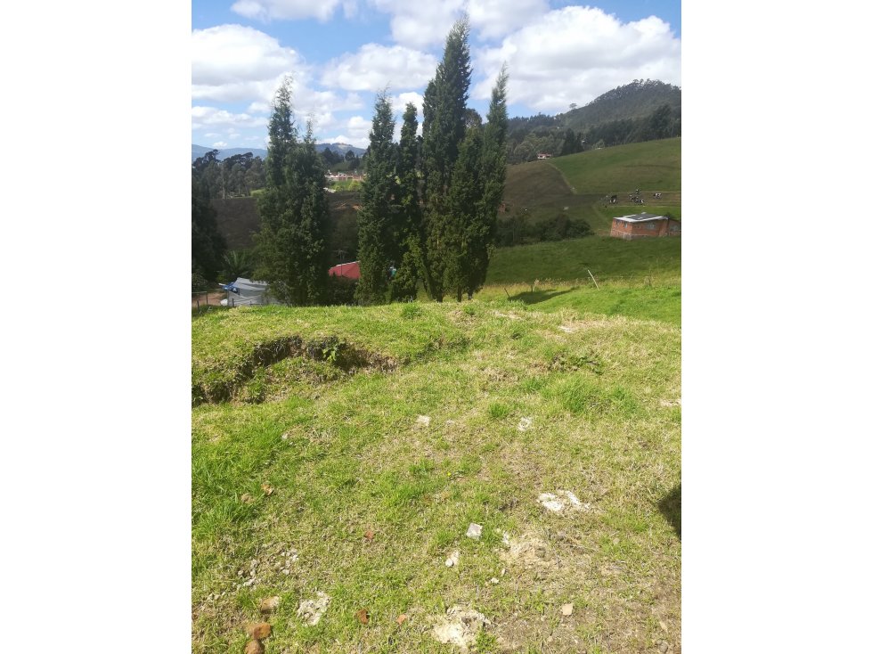 LOTE DE TERRENO CON CASA VEREDA LA CHAPA