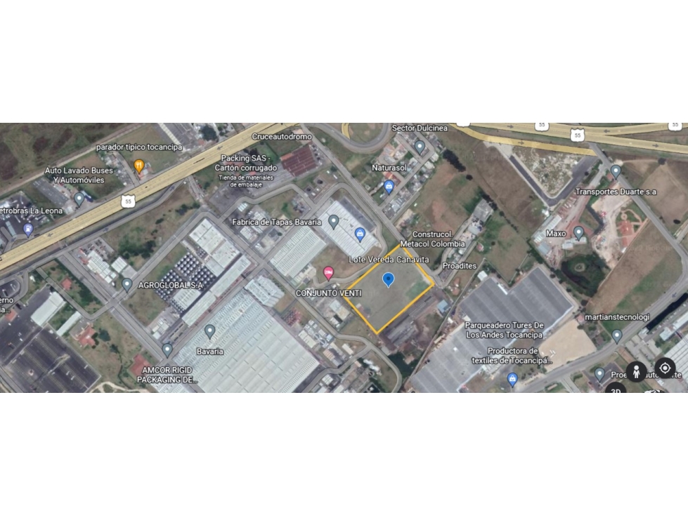 LOTE INDUSTRIAL EN VENTA, TOCANCIPÁ, 18.000M2