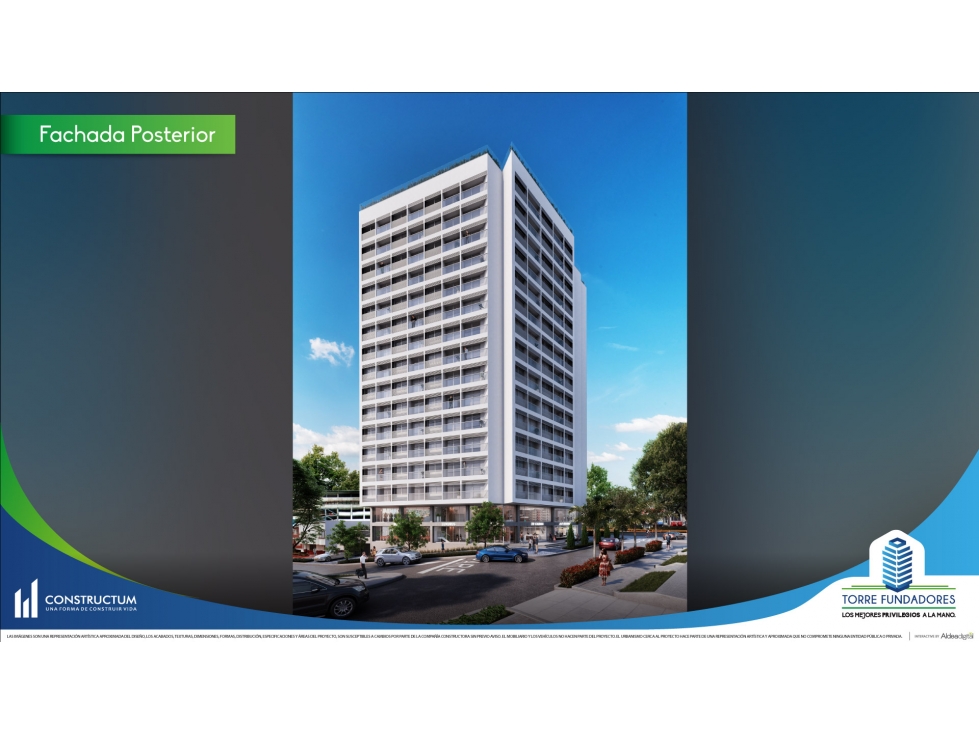 Venta de Apartamento Torre Fundadores Norte de Armenia