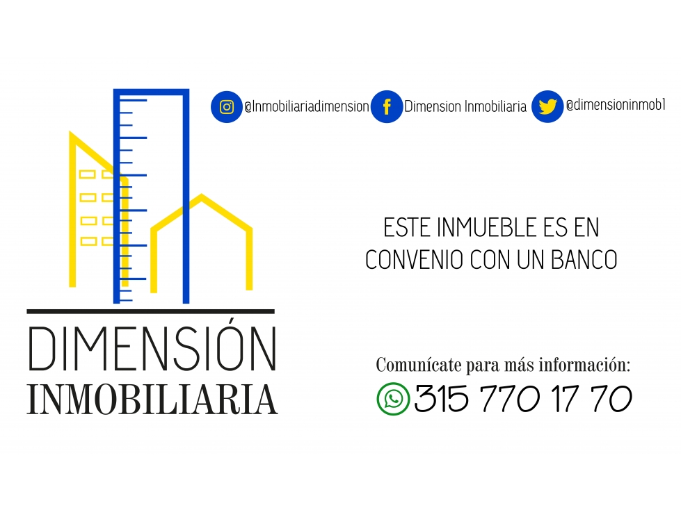 VENTA DE APARTAMENTO EN BARRIO INTERLAKEN