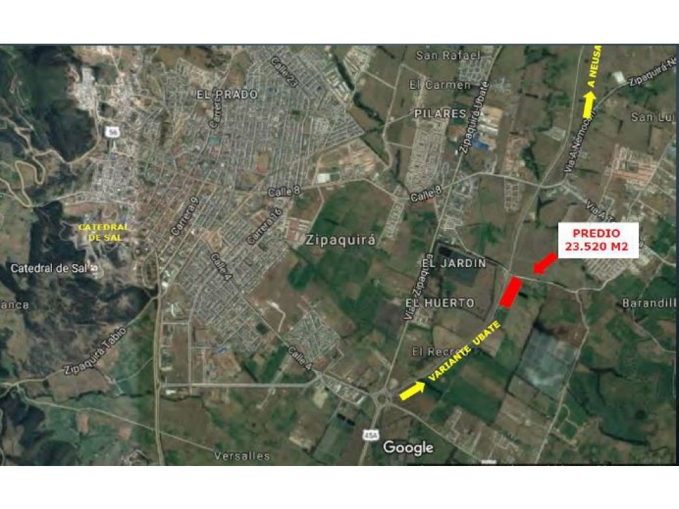 Lote en venta de 23.500 m2 en Pasoancho - Cundinamarca