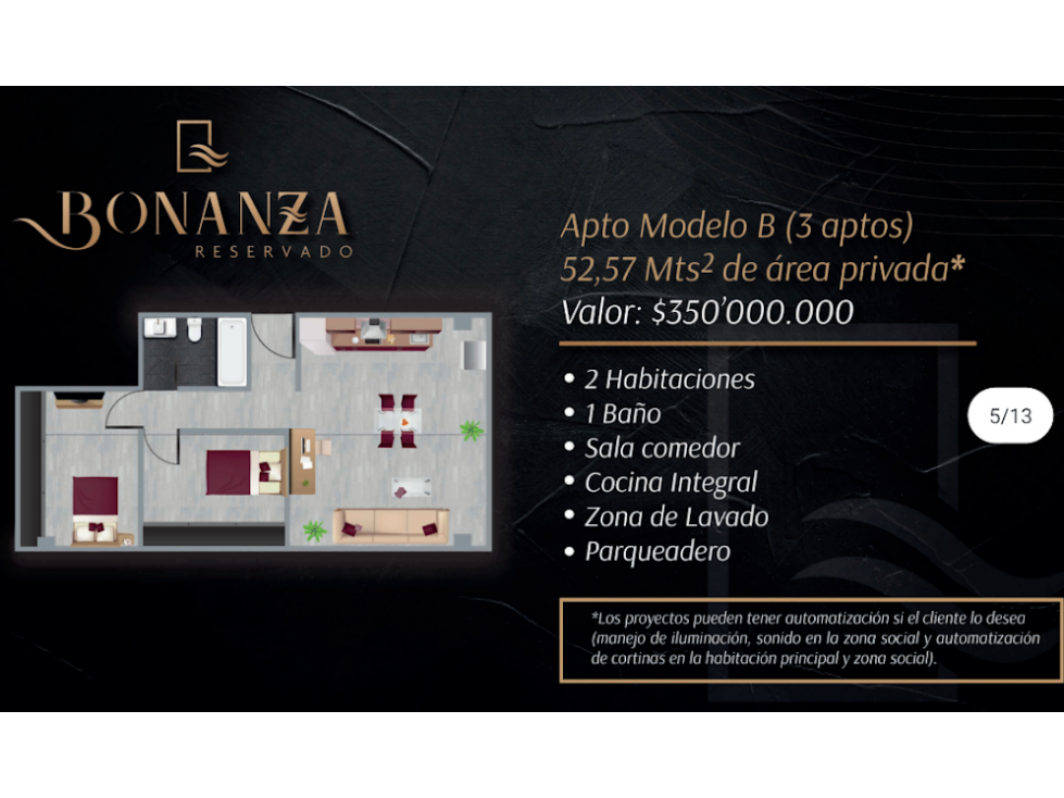 Edificio Bonanza Reservado