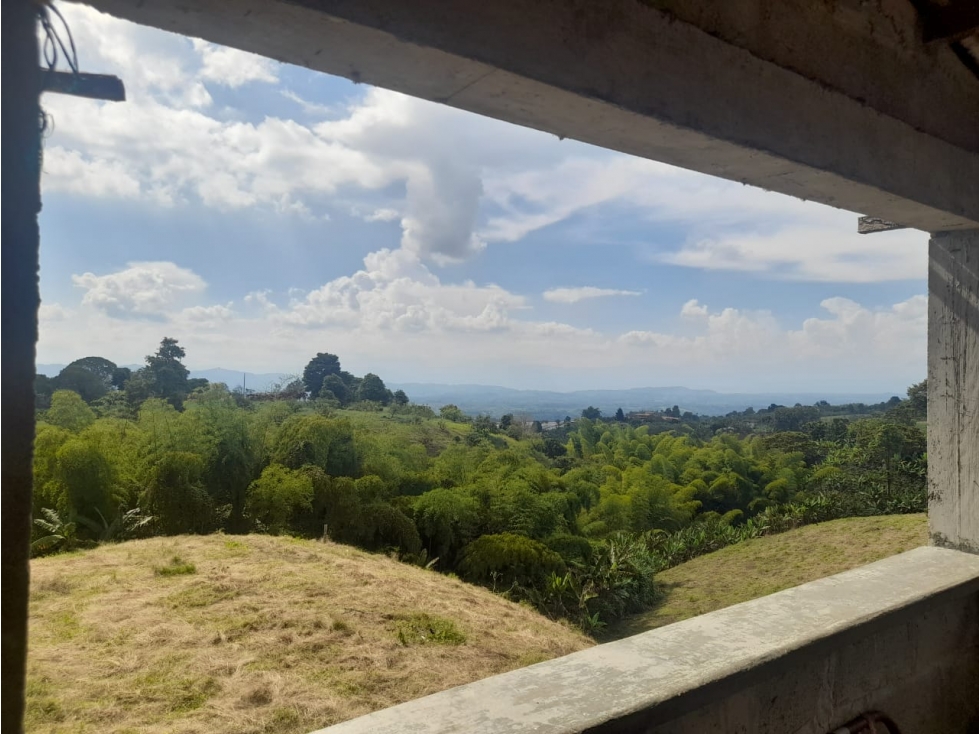 finca urbanizable con hermosa vista en Alcala Valle