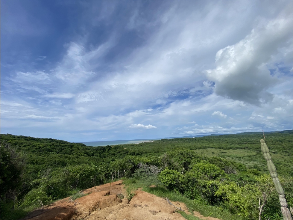 LOTE MAHATES CON VISTA AL MAR Y ORILLA DE CARRETERA