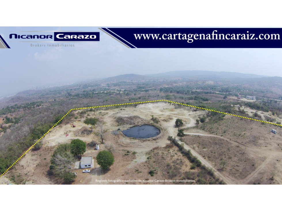 Venta de lote en zona industrial de Cartagena - Via mamonal gambote