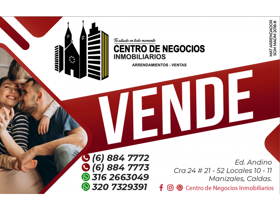 VENTA LOCAL SAN ANDRESITO MANIZALES