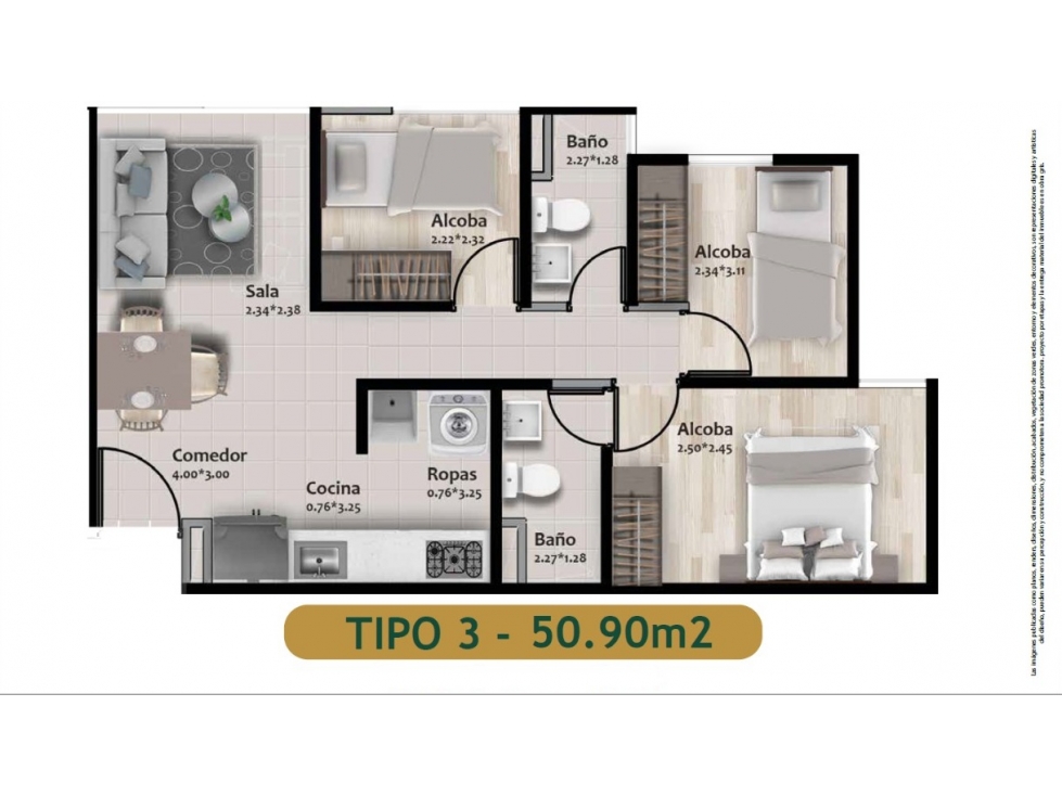 Cesión de Derechos de Apartamento en Proyecto Villa Romera - Sabaneta