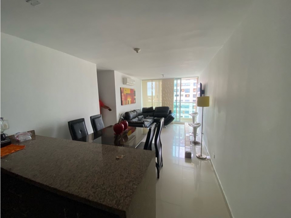 APARTAMENTO AMOBLADO EN ARRIENDO MIRAMAR