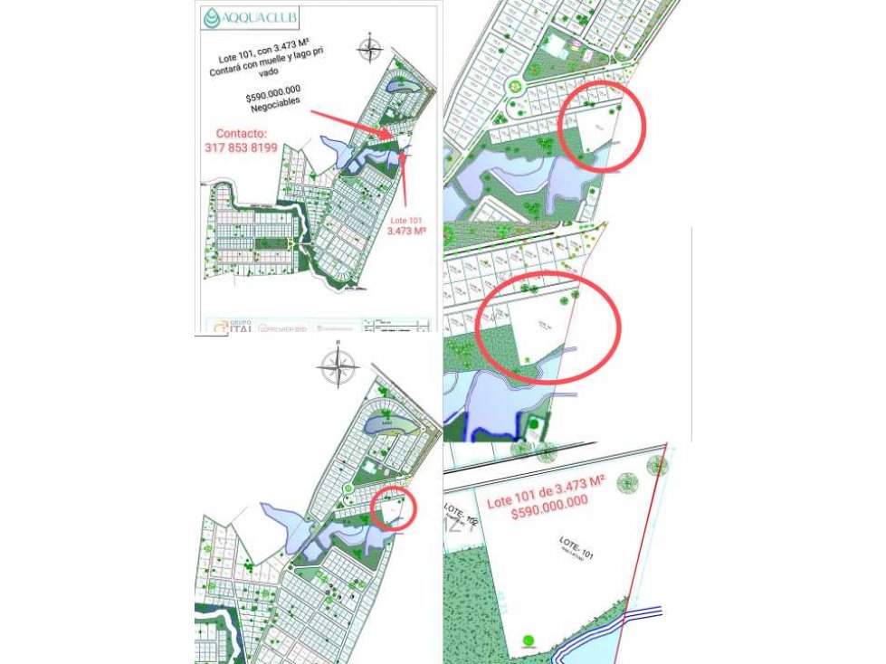 Lote Campestre en Santa Rosa - Proyecto Aqqua Club