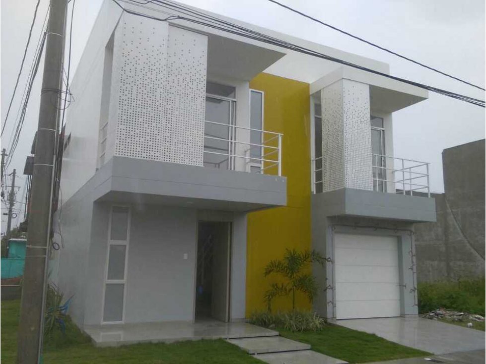 SE VENDE CASA NUEVA ESQUNERA  VILLA NOVA MONTERIA