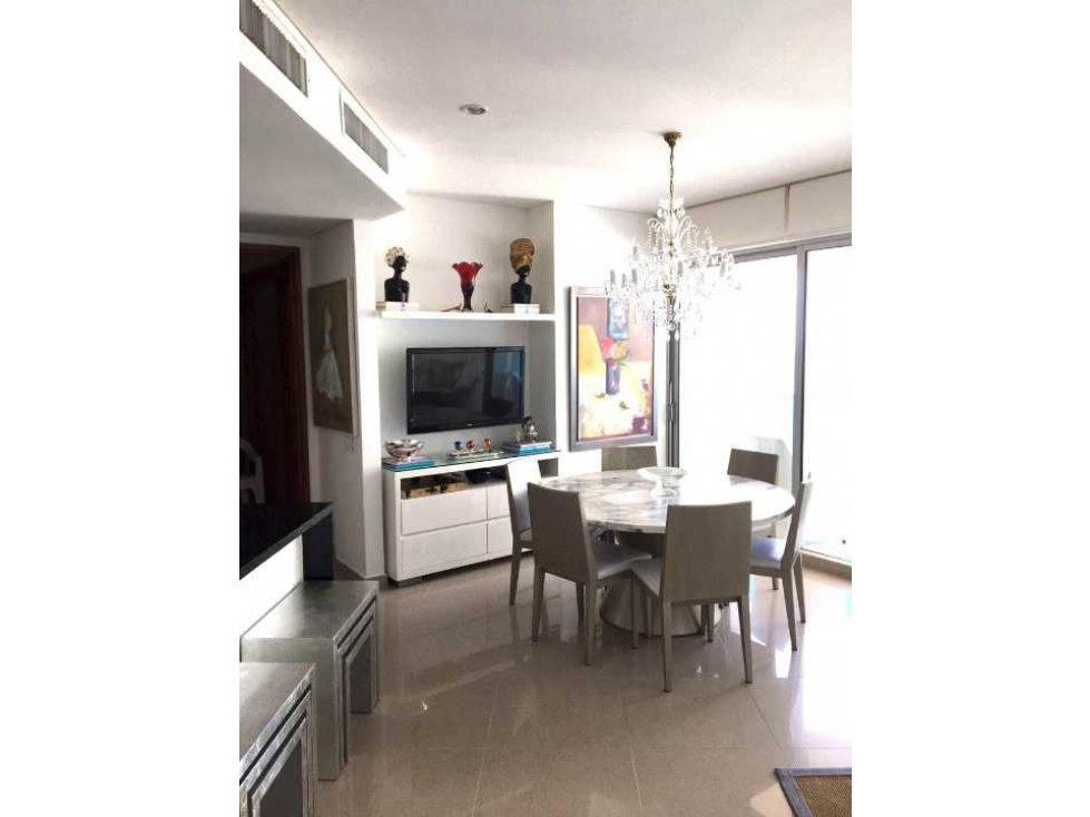 SE VENDE EXCELENTE APARTAMENTO EN BOCAGRANDE, CARTAGENA DE INDIAS