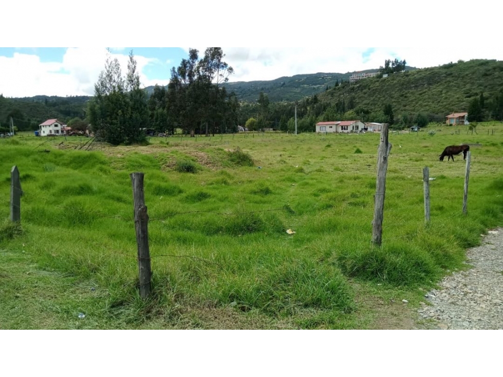 PARA GASOLINERA O RESTAURANTE SE VENDE LOTE EN FUQUENE VEREDA NEMOGA.A