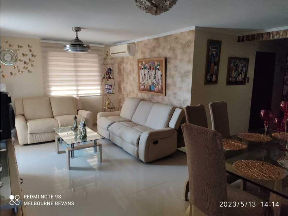 VENTA APARTAMENTO BUENAVISTA BARRANQUILLA COD