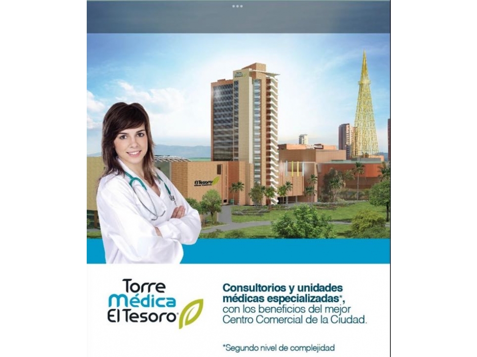 Venta Consultorio torre médica el Tesoro