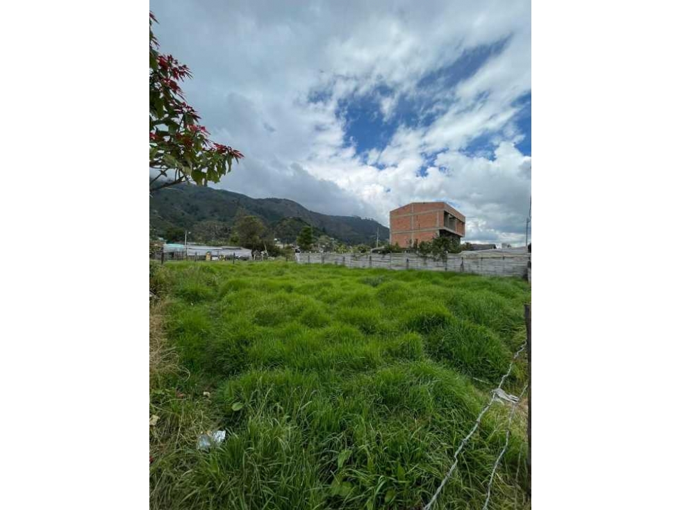 VENTA DE LOTE EN TENJO, CUNDINAMARCA SECTOR CAMELLON DE LOS POLLOS