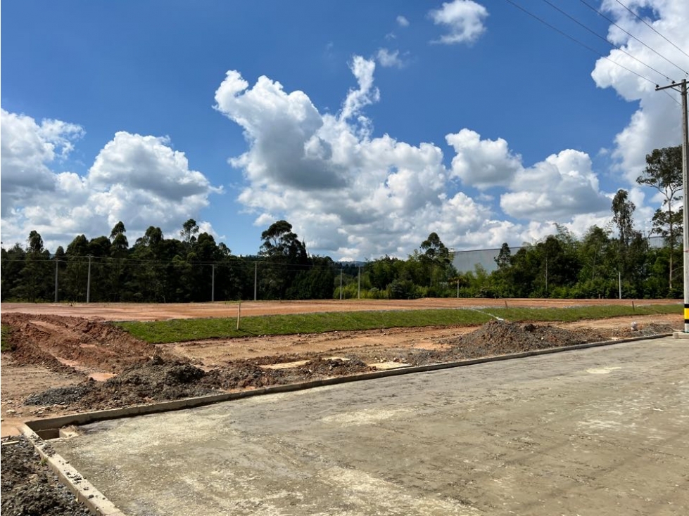 Venta Lote industrial para Bodega en Guarne parque Industrial